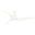 Stingray 60 Inch Energy Star Damp Rated Ceiling Fan with LED Light Kit and Handheld Remote In Matte White