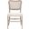 Stitch and Hand Cela Dining Chair Set of 2 In Bisque and Natural Gray