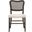 Stitch and Hand Cela Dining Chair Set of 2 In Bisque and Matte Brown