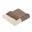 Stockholm Color Block Faux Cashmere Throw In Taupe
