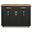 Storage Plus Black Kitchen Cart