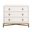 Strand 3-Drawer Nightstand In Pearl Shagreen