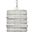 Strand Wood Beaded Pendant In White