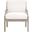 Stitch and Hand Stratton Club Chair In Snow and Natural Gray