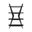 Stratton Etagere In Black