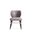 Strine Dining Chair In Dark Taupe
