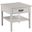 Structures Rectangular End Table In White