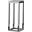 Stud Display Polished Stainless Steel 31 Inch End Table