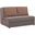 Studio Upholstered Convertible Loveseat with Storage In Beige