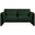 Stylus Boucle Fabric Loveseat In Green