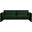Stylus Boucle Fabric Sofa In Green