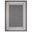 Summara Fyroa Framing Striped Bordered Indoor Outdoor Rug In Black