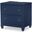 Summerland Inkwell Blue Finish Nightstand