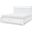 Summerland Pure White King Panel Bed With Storage