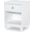 Summerland Pure White Open Nightstand