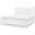 Summerland Pure White Queen Panel Bed