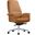 Summit Series Office Chair In Acorn Brown Leather