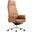 Summit Series Tall Office Chair In Acorn Brown Leather