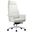 Summit Series Tall Office Chair In White Leather