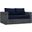 Summon Canvas Navy Outdoor Patio Sunbrella Loveseat