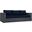 Summon Canvas Navy Outdoor Patio Sunbrella Sofa