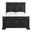 Sumner Queen Panel Bed In Black