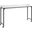 Sumter Over The Bed Desk In Black and White