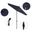 Sun Master 7.5' Patio Umbrella with Aluminum Pole Fiberglass Ribs Collar Tilt Crank Lift with Olefin Fabric In Navy Blue and Bronze