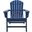 Sundown Treasure Blue Outdoor Adirondack Chair