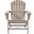 Sundown Treasure Grayish Brown Outdoor Adirondack Chair