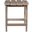 Sundown Treasure Grayish Brown Outdoor Rectangular End Table
