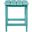 Sundown Treasure Turquoise Outdoor Rectangular End Table