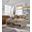Sunset Cove Occasional Table Set In Sanibel Brown
