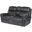 Sunset Trading Luxe Leather Reclining Loveseat with Power Headrest and Console