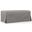Sunset Trading Newport Slipcovered 44 Inch Wide Ottoman Stain Resistant Performance Fabric Gray