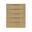 Sutton 5-Drawer Chest In Natural