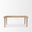 Suvan 72L Rectangular Oak Wood Dining Table In Brown