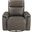 Hadley Swivel Glider Reclining Chair In Gray