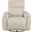 Hadley Swivel Glider Reclining Chair In Beige