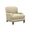 Featured Upholstery Sydney Chair with Brass Casters In Beige