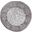 T3502-32 Round Coffee Table In Silver