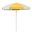 Tahiti 6.5' Beach Umbrella with Fiberglass Ribs In Natural and Yellow