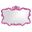 Talida Mirror In Glossy Hot Pink