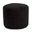 Tall Pouf Angora In Ebony
