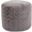 Tall Pouf Angora In Stone