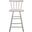 Tally Wood Counter Stool in White