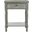 Tami French Gray End Table with Storage Drawer