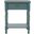 Tami Steel Teal End Table with Storage Drawer