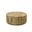 Tamia 42 Inch Round Wooden Coffee Table In Natural