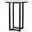Tanner Marble And Matte Black Bistro Table